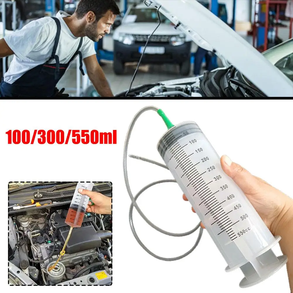 Extracteur d'huile de voiture 100/300/550ml, transfert de carburant, distributeur de pompe à main, type de seringue à vide, pompe d'aspiration manuelle
