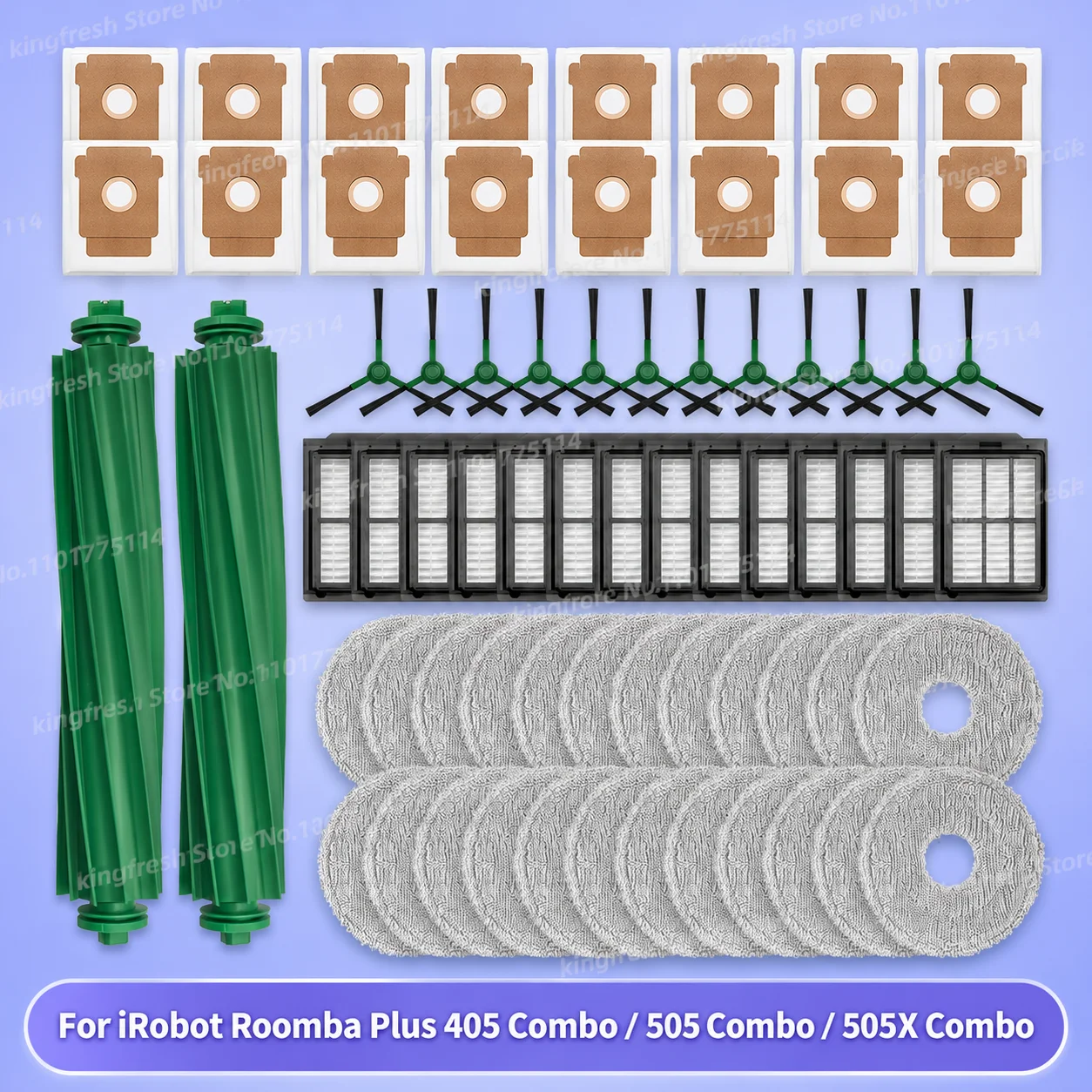 Compatible pour (iRobot Roomba Plus 405 Combo / 505