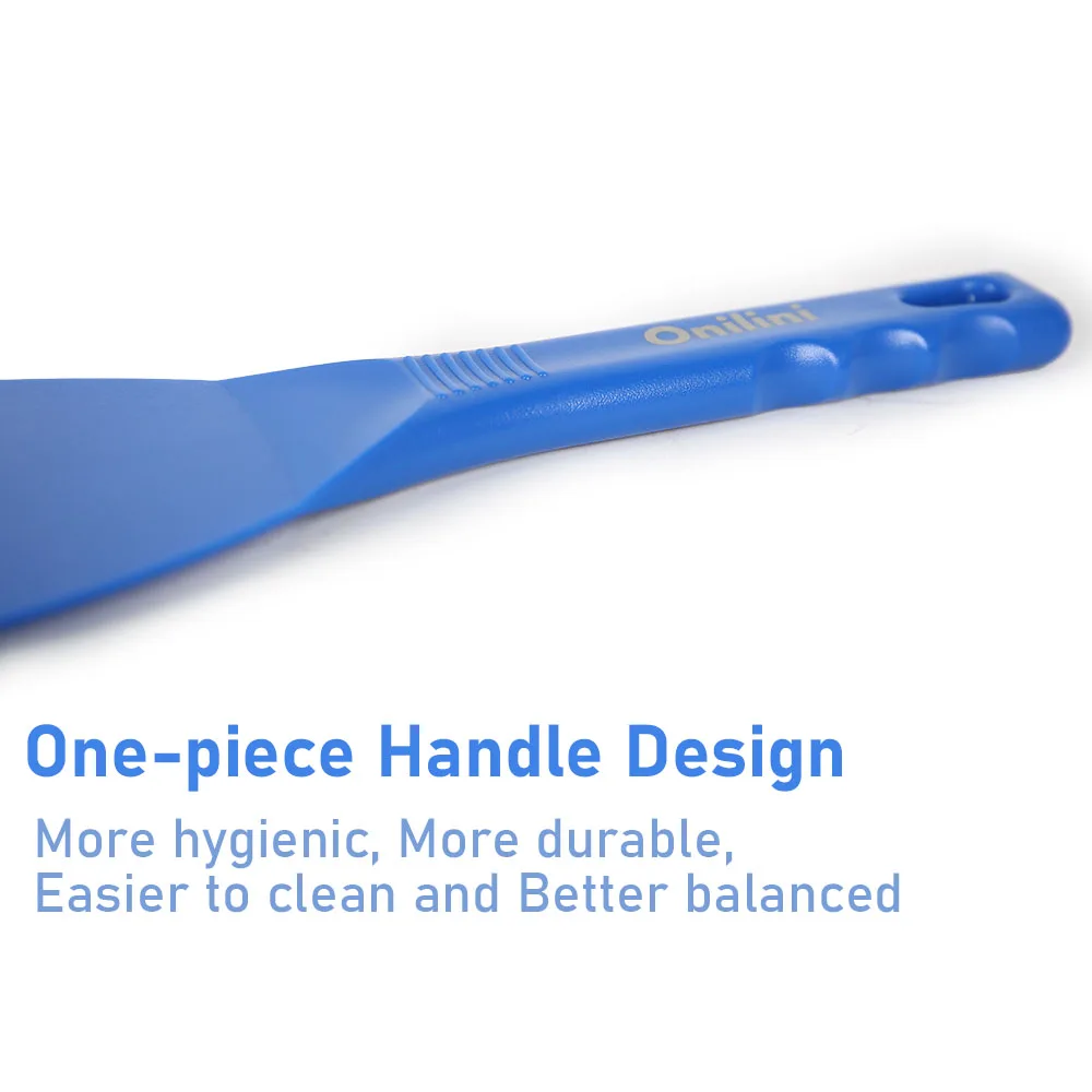 Pizzathome grattoir Flexible Anti-chaleur spatule antichoc de qualité alimentaire antiadhésif résistant aux rayures