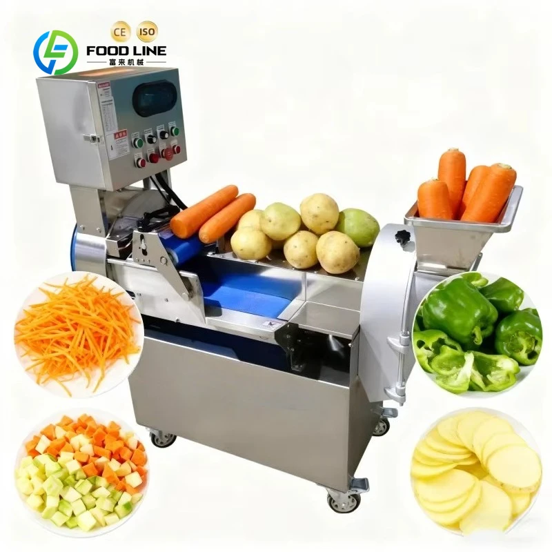 Coupe-légumes automatique personnalisé avec PLC et moteur