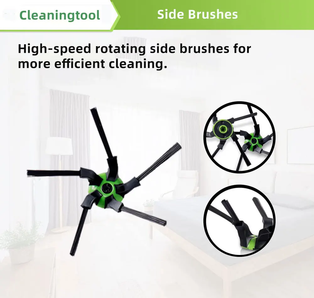 Pièces de rechange pour iRobot Roomba S9 9150 / S9+ Plus 9550, accessoires, brosse latérale principale, filtre Hepa, sac à poussière