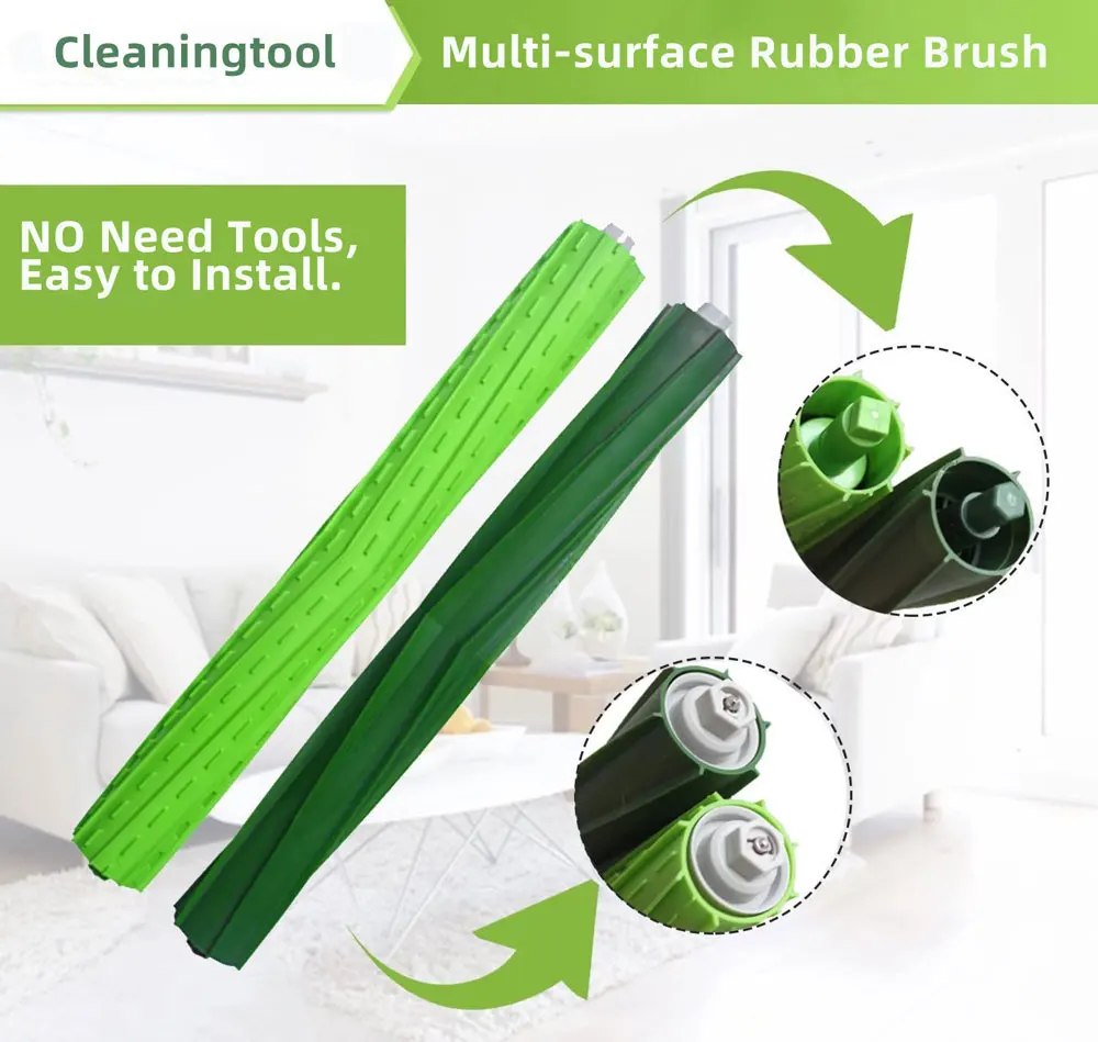 Pièces de rechange pour iRobot Roomba S9 9150 / S9+ Plus 9550, accessoires, brosse latérale principale, filtre Hepa, sac à poussière