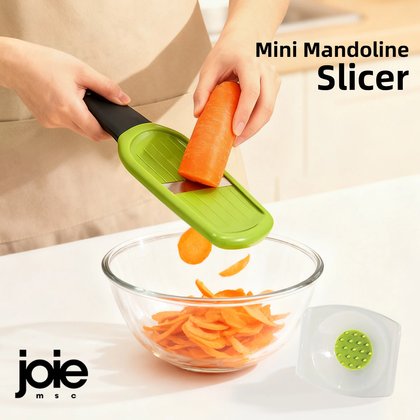 Joie Mini Mandoline trancheuse acier inoxydable coupe-légumes pour pomme de terre carotte concombre fromage accessoires de cuisine outils