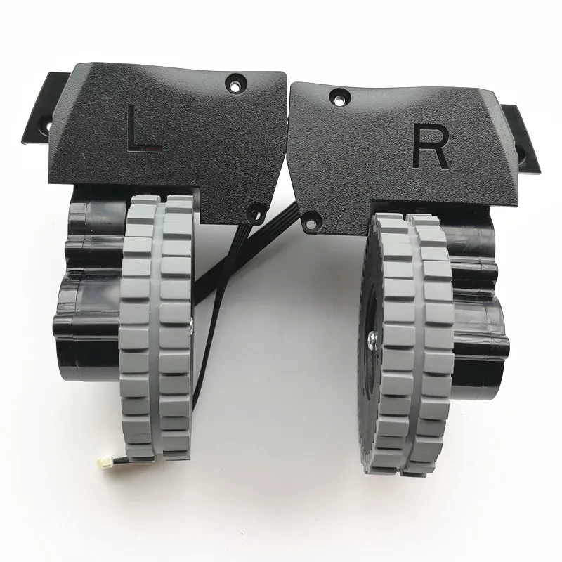 Ensemble moteur de roue droite gauche pour aspirateur robot SilverCrest SSRA1, pièces de rechange, moteur de roues