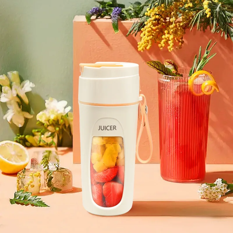 Mini mixeur électrique portable Ju479, machine à jus multifonction, extracteurs de fruits, centre commercial SmUnvétérans wn, 8 sphères, 3000mAh