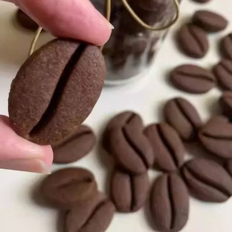 Mignon Mini grain de café Cookie gaufrage timbre dessin animé cadeau