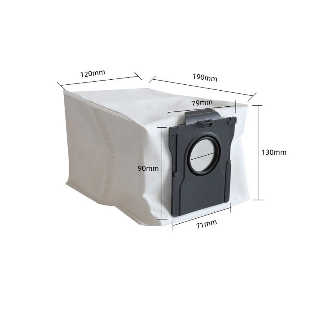 Kit d'entretien pour aspirateur robot Dreame, 10 pièces, filtres, brosses latérales, tampons de nettoyage, sacs à poussière pour L10s Ultra Gen 2 L40 Ultra AE