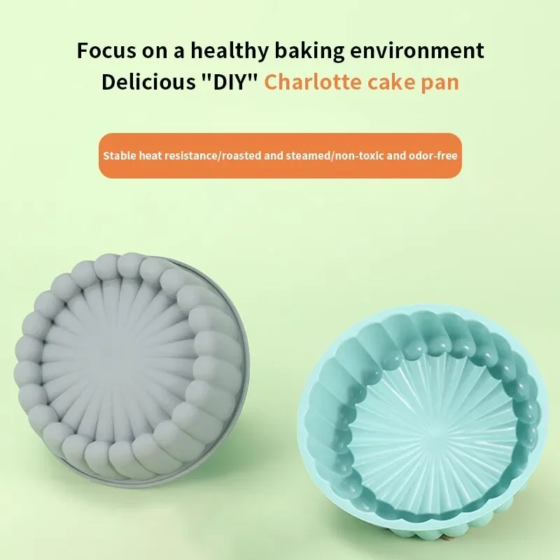 Moule à gâteau rond multifonctionnel en Silicone