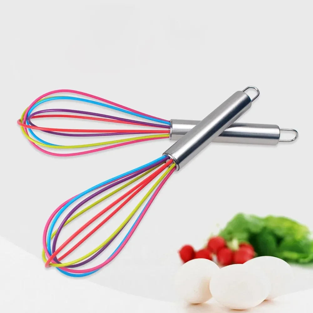 Fouet en Silicone, ustensile de cuisine polyvalent