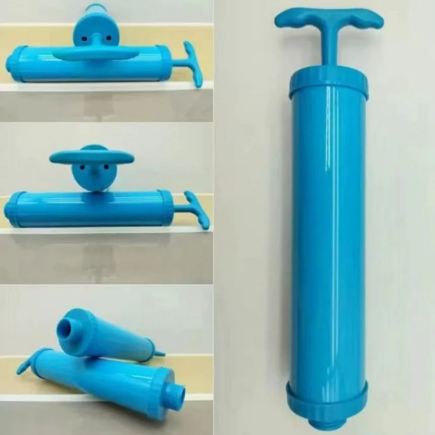 Extracteur d'air manuel portable, pompe pour sacs de rangement, outil d'économie d'espace pour vêtements et fournitures de scellage