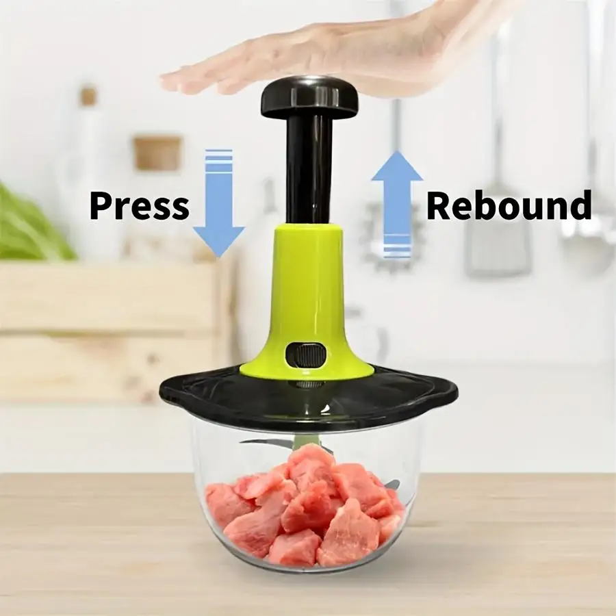 Robot culinaire manuel multifonctionnel avec protection de lame