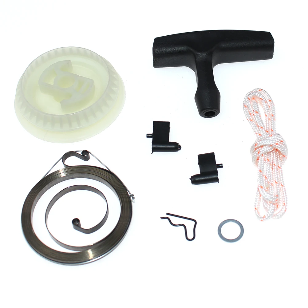 Poignée de démarreur, corde de démarreur, poulie de démarreur, ressort de rembobinage, poinçon pour Stihl 017 018 019T 020 020T 021 023 025 MC200 MS170 MS171