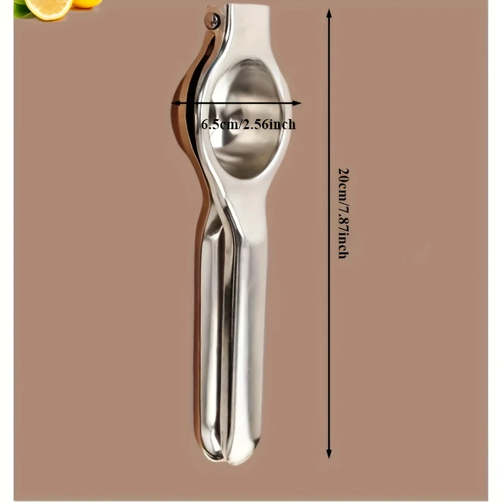 Presse-citron en acier inoxydable