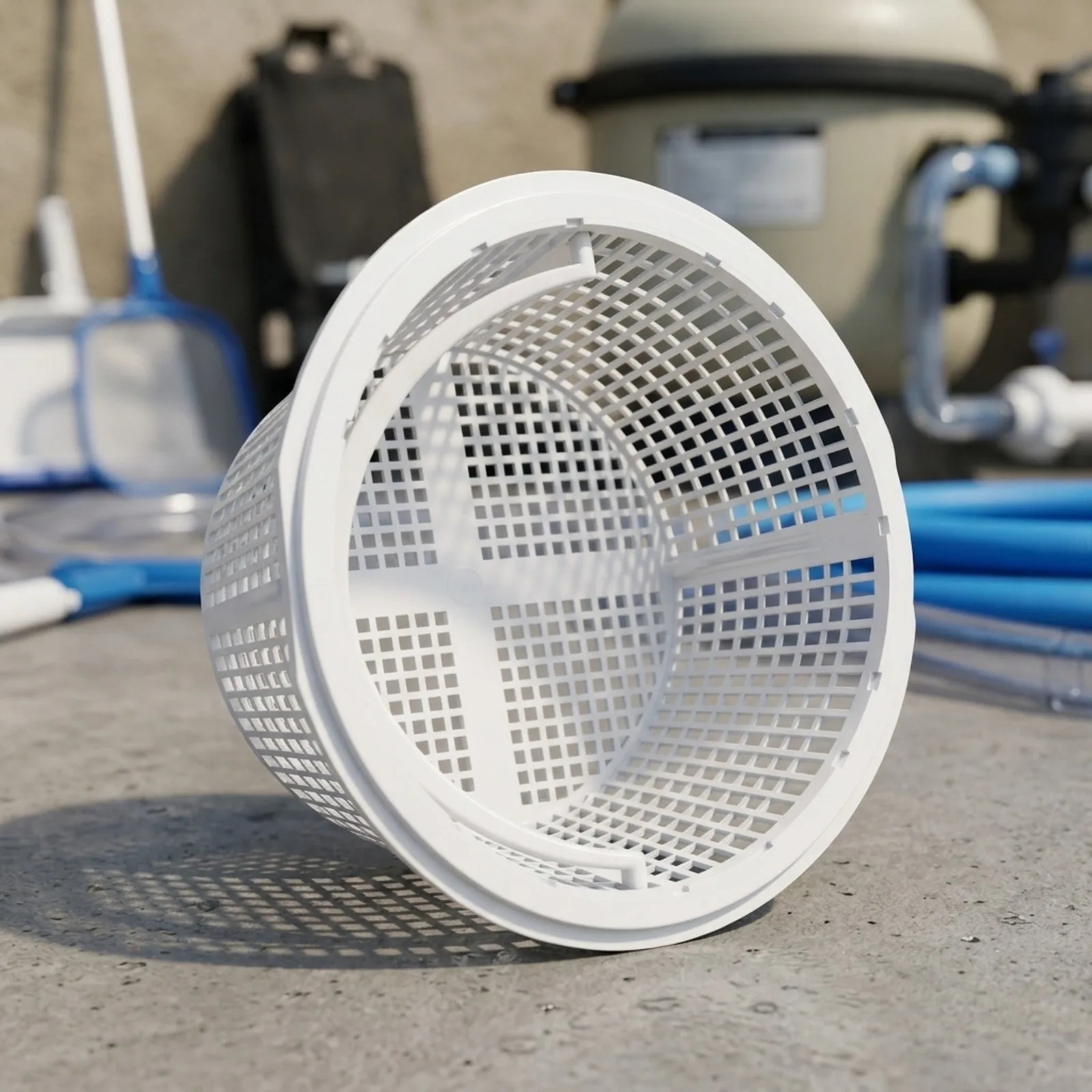 Panier de filtration pour piscine de 18 cm, protection de pompe, pour piscines, jardins, spas extérieurs, outils de collecte de saleté, accessoires