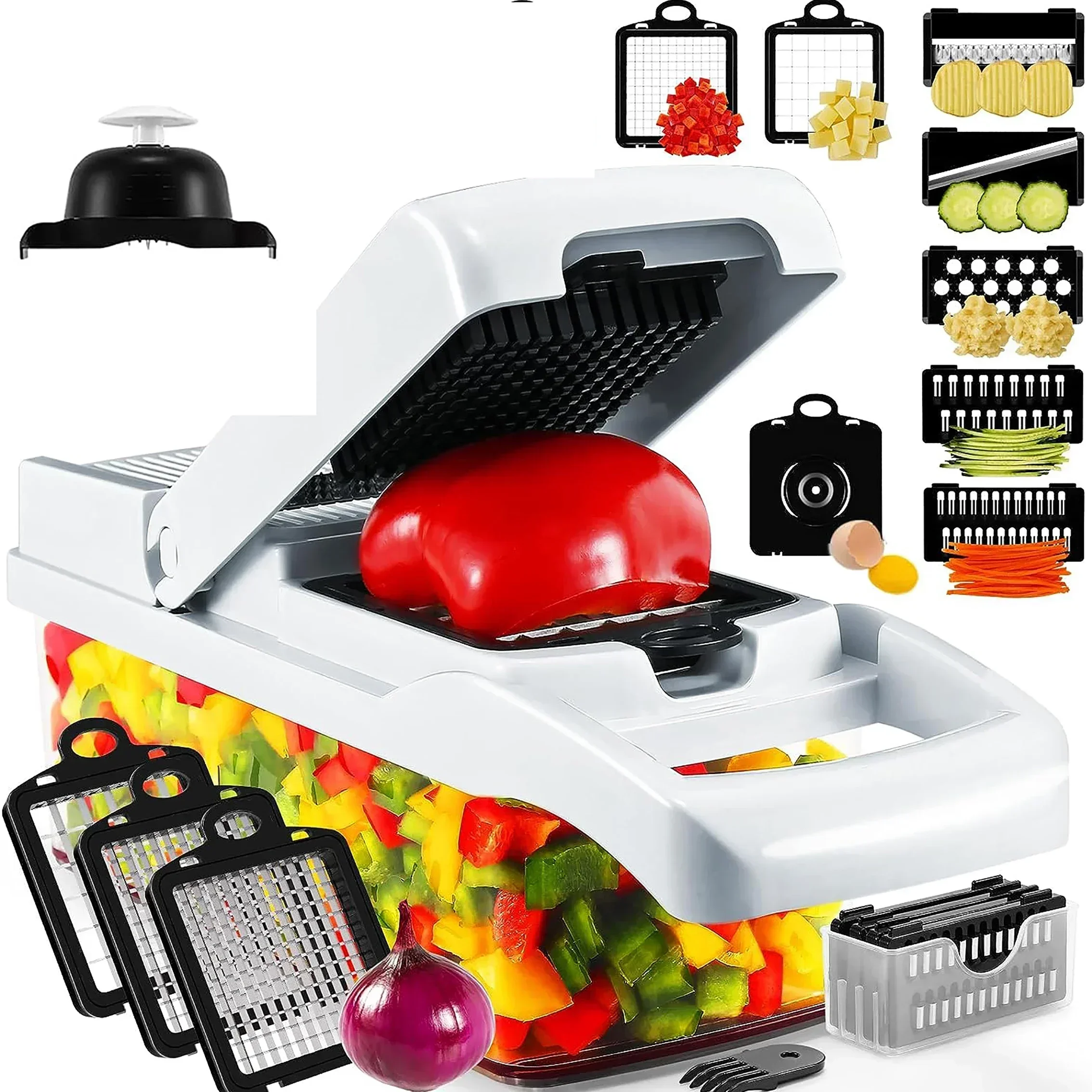 Coupe-légumes multifonctionnel 12 en 1