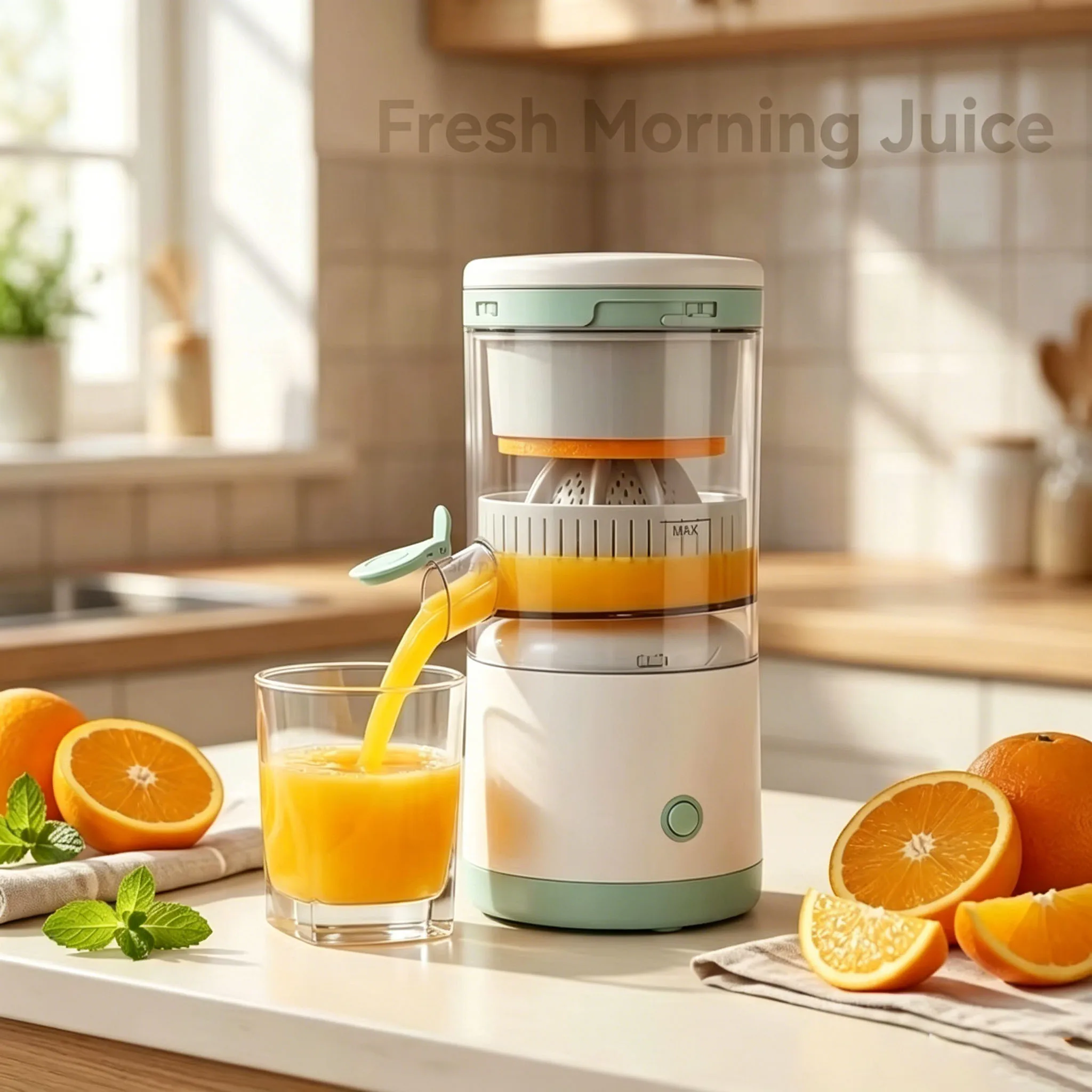 Extracteur de jus portable entièrement automatique pour fruits