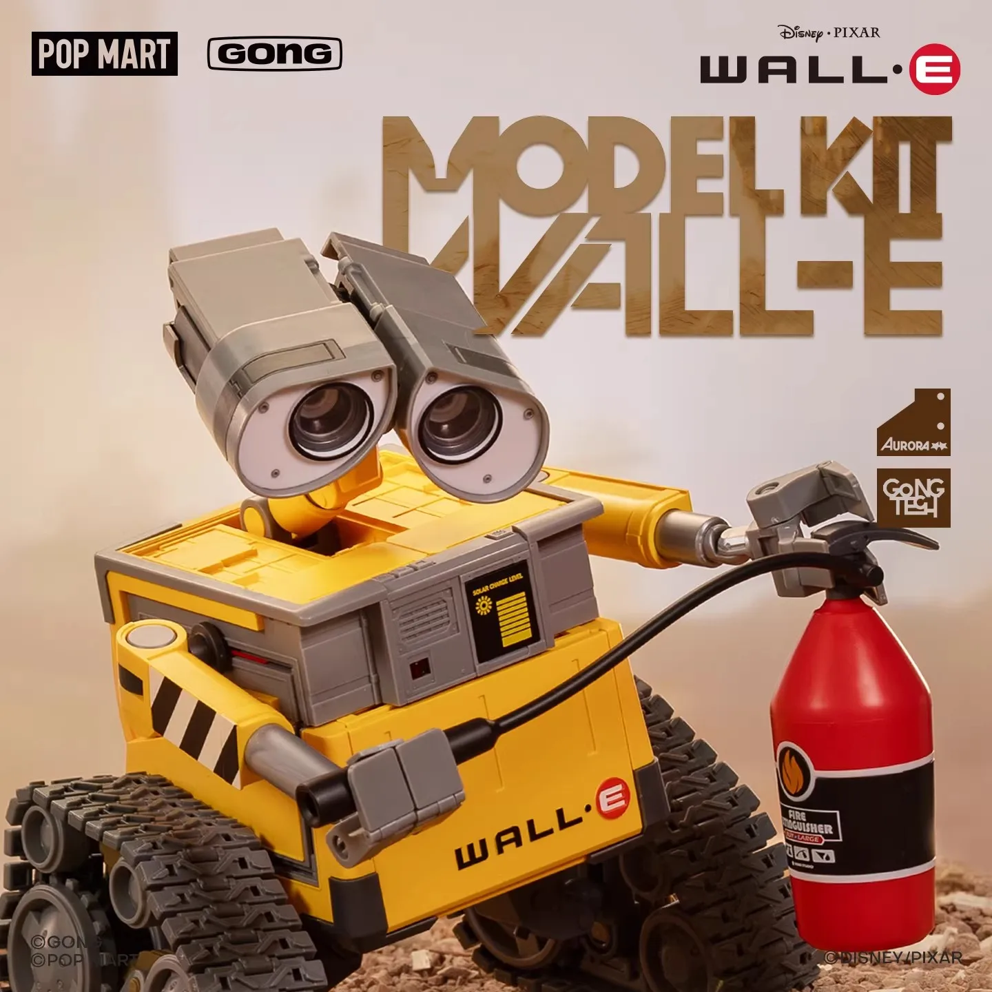 GONG Movie WALL-E Robot Mobilization Waste Allocation Load Lifter Earth Class Figures Assembled Model Kit Toys Collection Gifts