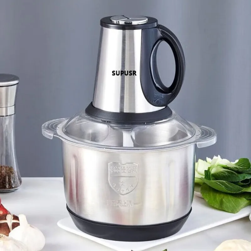 Hachoir à viande électrique 5L en acier inoxydable