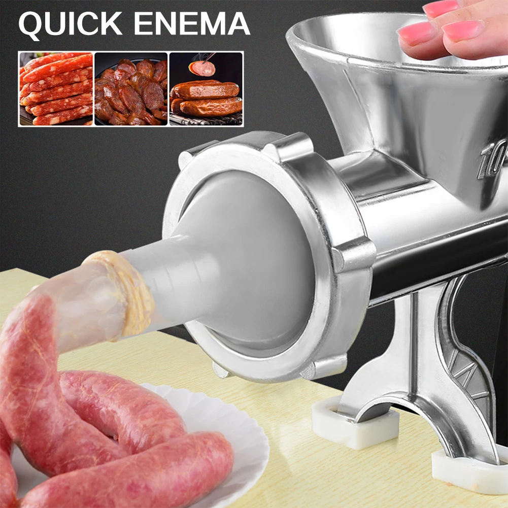Hachoir à viande manuel pour saucisses faites maison