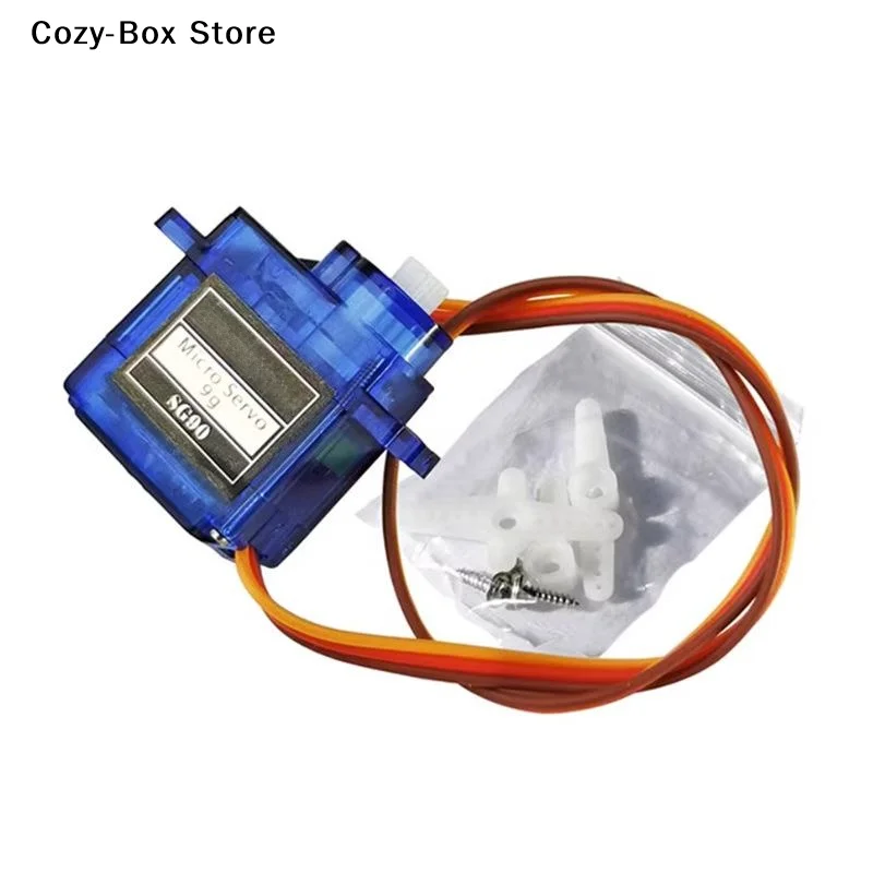 [ZY] 1/3 Pièces Bras de Robot pour Voiture RC, Projet DIY, Micro Servomoteur SG90 9G 180° ° /360 °   Servomoteur numérique 5V [ZY]