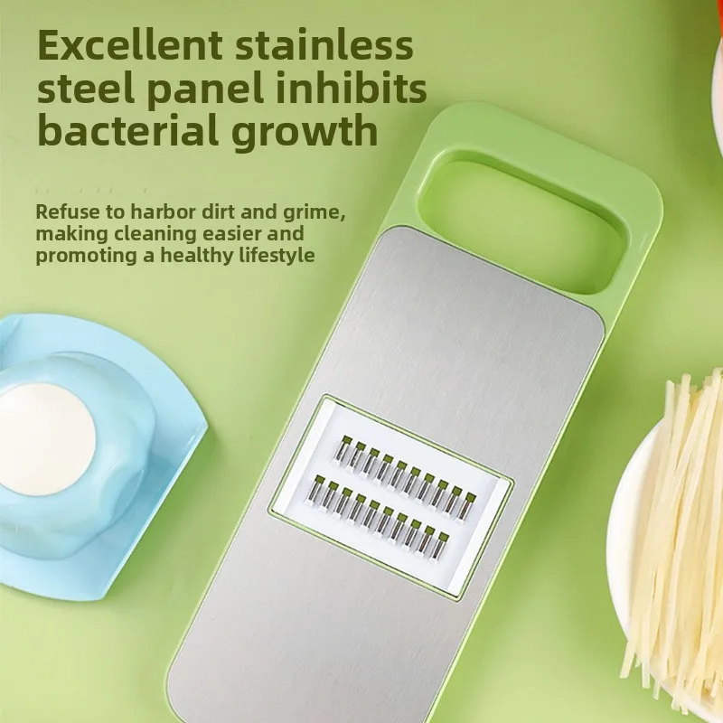 Essentiels de cuisine : Hachoir à légumes multifonctionnel en acier inoxydable