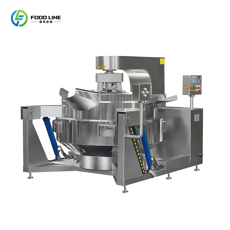 Marmite de cuisson automatique multifonctionnelle à agitation planétaire, machine de cuisson et de mélange personnalisable