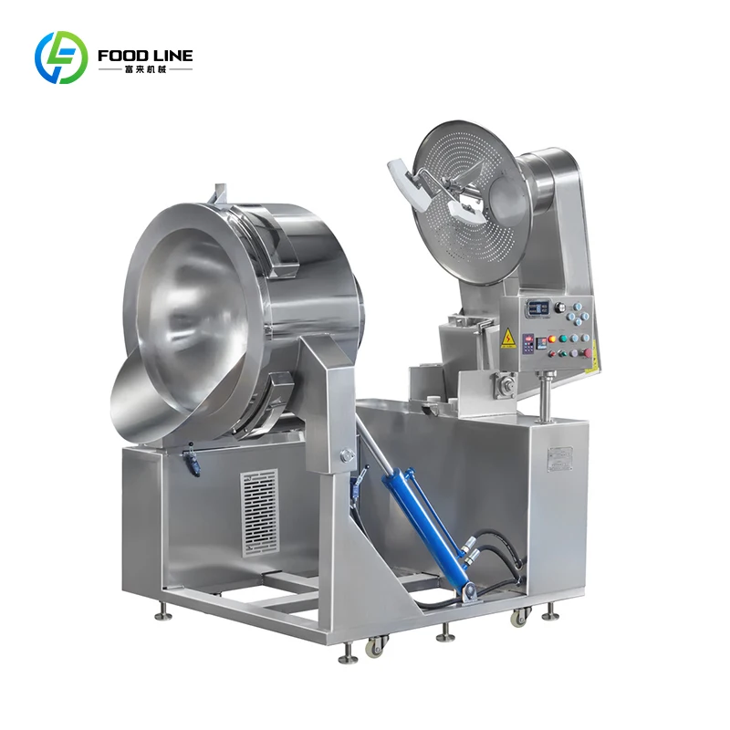 Marmite de cuisson automatique multifonctionnelle à agitation planétaire, machine de cuisson et de mélange personnalisable