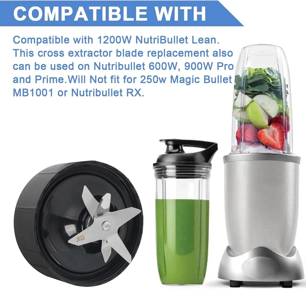 Lame extractrice professionnelle compatible avec le blender Nutribullet Lean 1200W