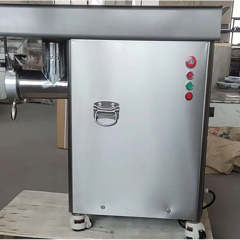 Hachoir à viande électrique en acier inoxydable