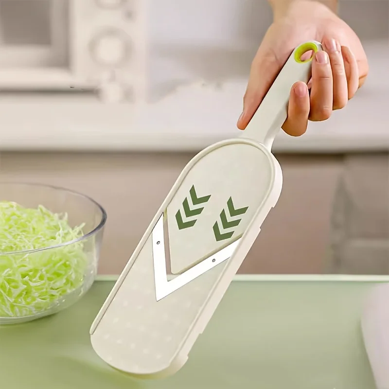 Trancheuse et broyeur de légumes ultra-fin pour salade