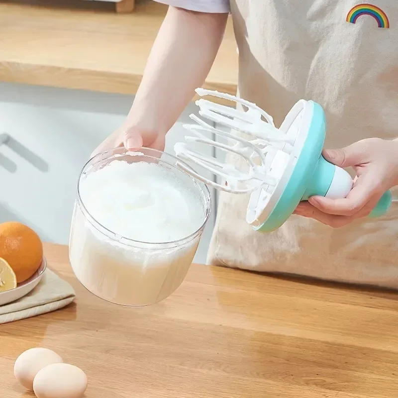 Fouet manuel semi-automatique multi-usage pour blanc d'œuf/crème/pâte à gâteau mélangeur à manivelle outils de cuisine ménagers