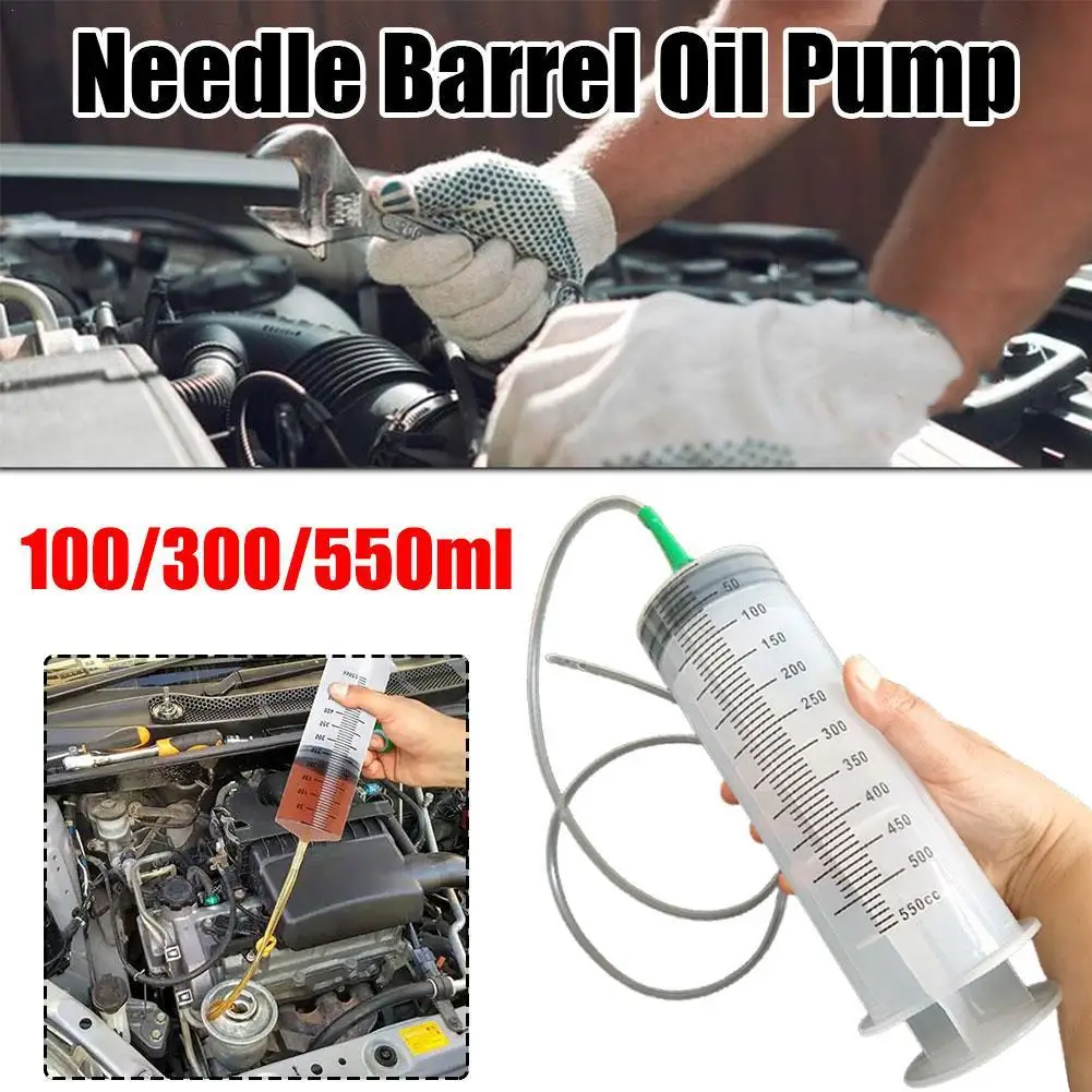 Extracteur d'huile de voiture 100/300/550ml, transfert de carburant, distributeur de pompe à main, type de seringue à vide, pompe d'aspiration manuelle