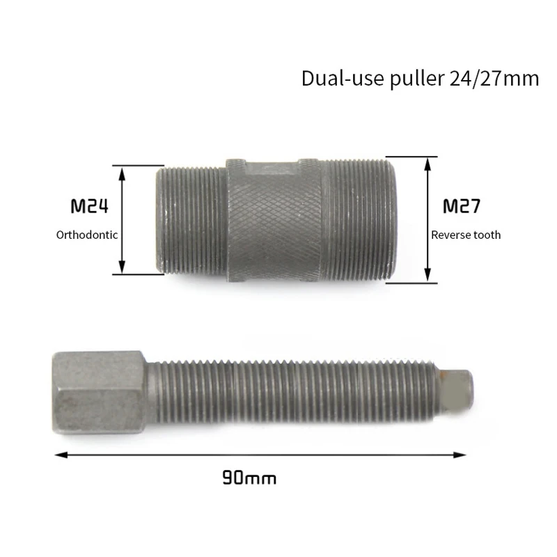 Outil de Démontage de Volant d'Inertie, Stator Magnéto, Extracteur Hurcross, Kit pour Kawasaki Suzuki Honda Yamaha 27mm 24mm