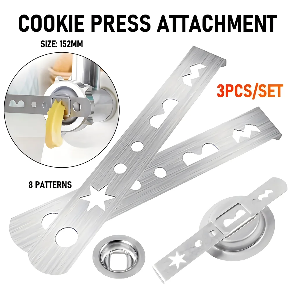 3 pièces fixation à pâtisserie 8 modèles