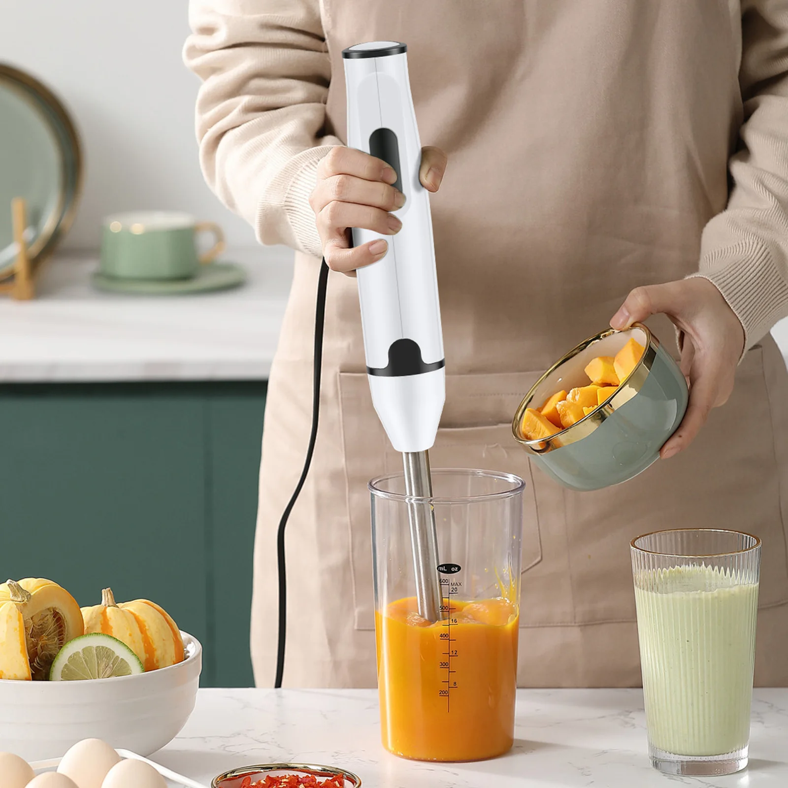 Mélangeur électrique multifonctionnel de cuisine
