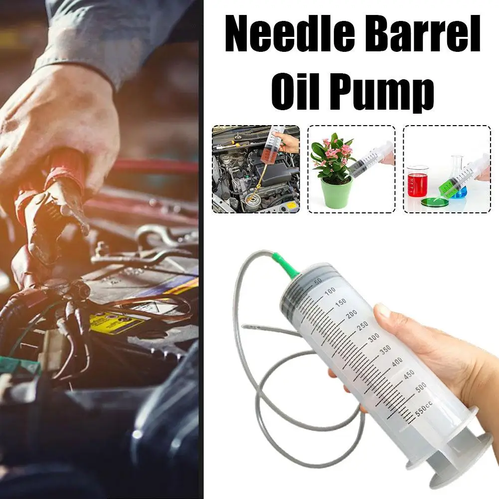 Extracteur d'huile de voiture 100/300/550ml, transfert de carburant, distributeur de pompe à main, type de seringue à vide, pompe d'aspiration manuelle