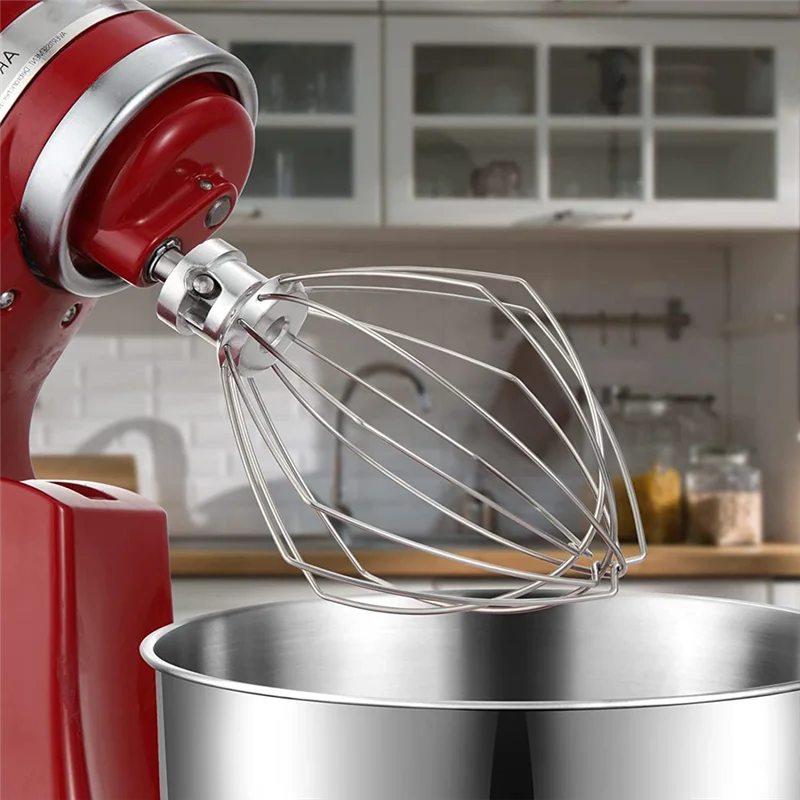 Fouet métallique en acier inoxydable pour support d'aide à la cuisine