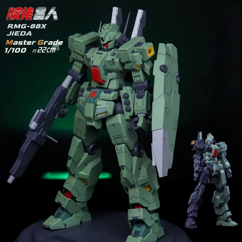 Nouveau Plamo Loving Alien Mg 1/100 Jieda Jeda Rgm-88x, Kit d'assemblage de modèles, figurine d'action Robot, Kits de modèles en plastique, jouets à collectionner