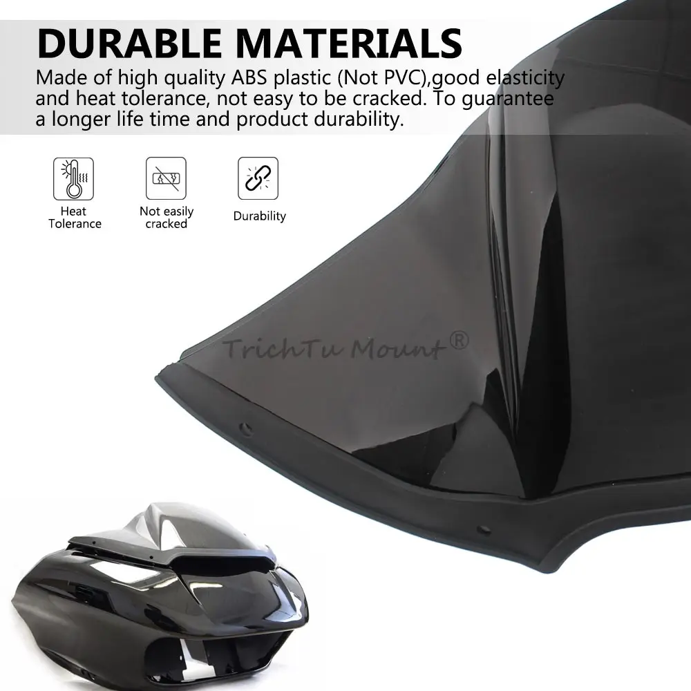 Kit de conduits d'air réglables en ABS pour carénage interne de moto Harley Road Glide Ultra CVO/SE Limited Special FLTRX FLTRXS 2015-2025