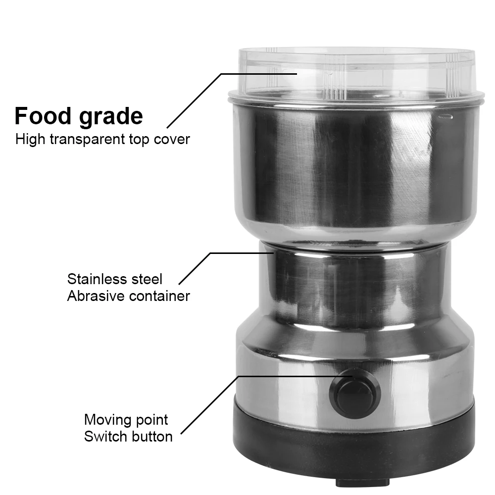 Moulin à café électrique pour la maison broyeur de grains Machine cuisine multifonctionnel