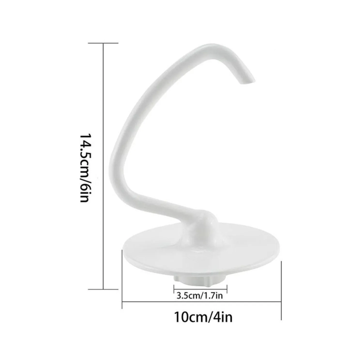 Crochet à pâte enduit pour K45DH 4.5-5QT