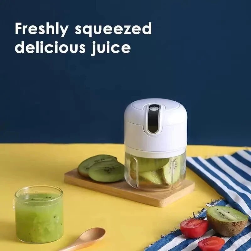 Hachoir Électrique pour Purée d'Ail 250 ml