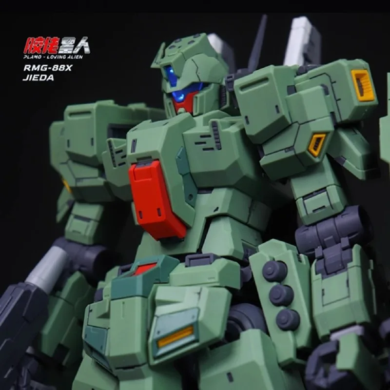 Nouveau Plamo Loving Alien Mg 1/100 Jieda Jeda Rgm-88x, Kit d'assemblage de modèles, figurine d'action Robot, Kits de modèles en plastique, jouets à collectionner