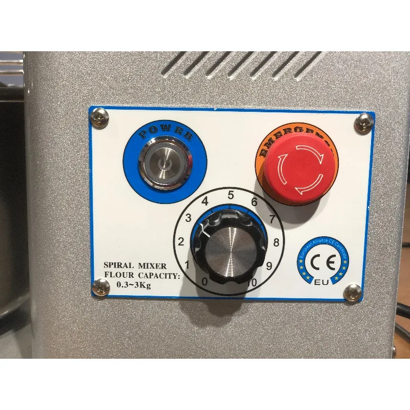 Nouvel arrivage : Pétrin spirale ménager chinois 3kg 7L, prix usine