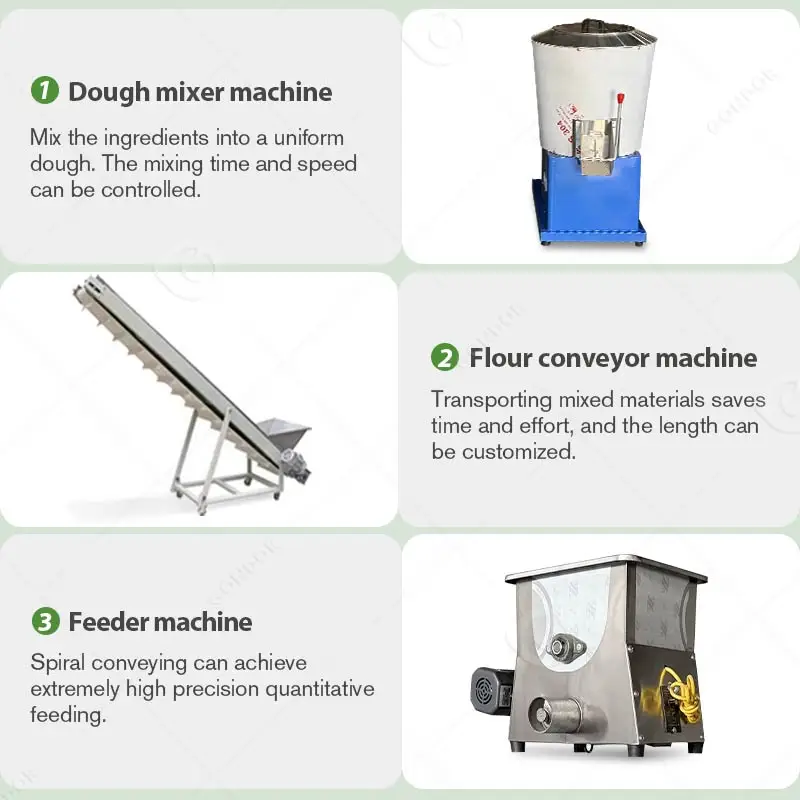 Machine à pâtes électrique compacte 100 kg