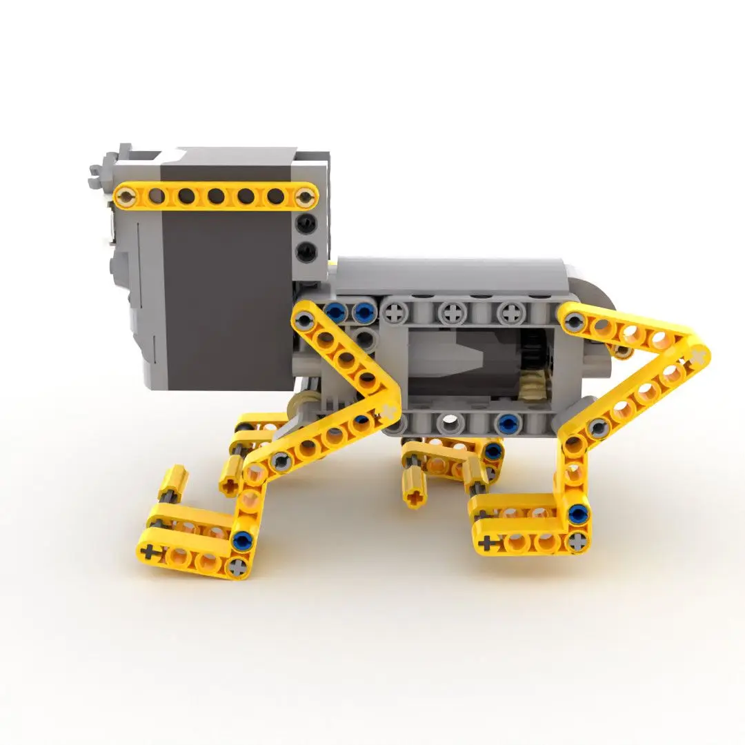 Blocs de construction de chien robotisé motorisé, modèle MOC, jouets robotiques techniques, jouets éducatifs pour étudiants