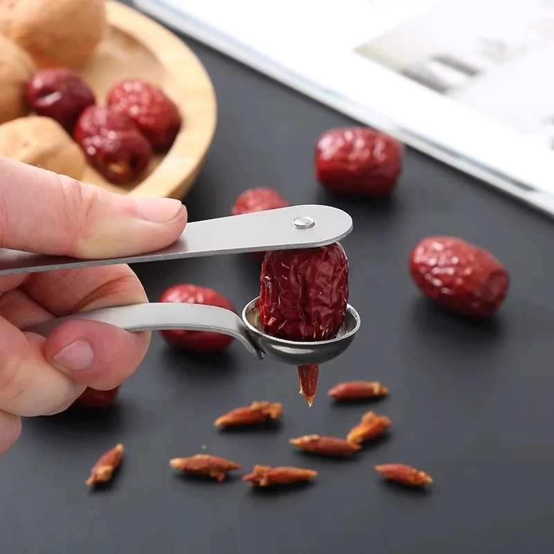 Décortiqueur de cerises en acier inoxydable