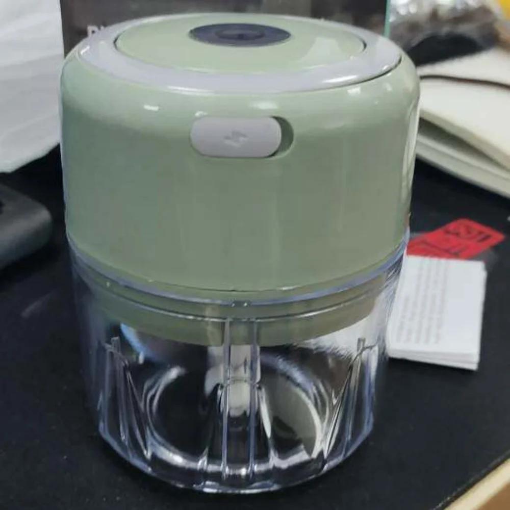 Mini hachoir à ail et à viande rechargeable
