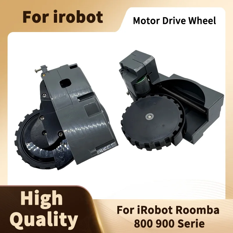 Roue motrice pour tous les modèles iRobot Roomba séries 700, 800, 900, 880, 885, 886, 890, 891, 892, 894, 896, 960, 961, 964, 965, 966, 980, 981, 985 – Pièces détachées