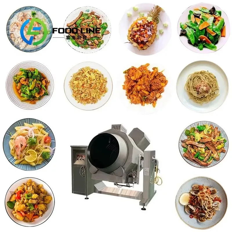 Robot de cuisine commercial avec écran tactile